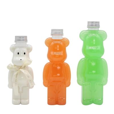 China LOKYO Disposable Creative Eco-Friendly Disposable Bubble Reusable Tea Bottle Milk Clear Juice Beverage Food Grade Plastic Cup for sale