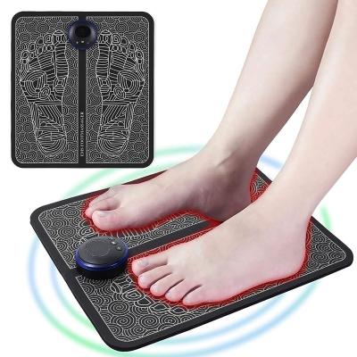 China Professional Leg Personal Vibrator Massager Circulation Foot Blood Electric Foot Mat Massager For Home Use for sale