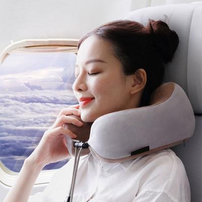 China Smart Electric Shoulder Massager Heater Travel Neck and Neck Vibration Neck Massager Neck Massager Pillow Use Home Office and Car for sale