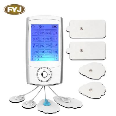 China Muscle Stimulator Ten EMS Ten Unit Cleared Rechargeable Mini Massager with 16 Modes and 8 Pads Muscle Stimulator for Pain Relief and Management for sale