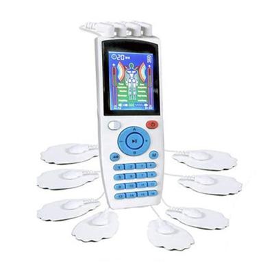 China Ten EMS Muscle Stimulator 4 Channel Output 8 Electrode Pads Chargeable Digital Therapy Machine With Ten EMS Unit for sale