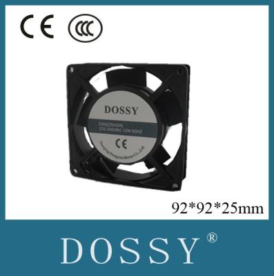 China Axial fan 92*92*25mm with plastic blades ac axial flow fan 220v for sale