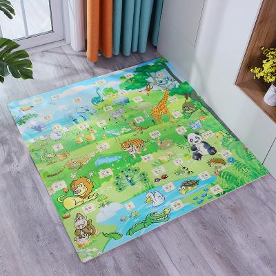 China Washable Vivid Image EVA Foam Mat For Crawling 4PCS A Picture Kids Play Mat for sale