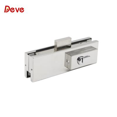 China Modern Hot Selling 304 Stainless Steel Glass Patches Door Fixture for sale