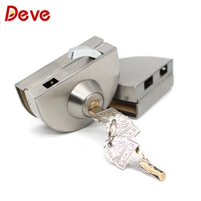 China Wholesale 201 Stainless Steel China Supplier Main Necessary Glass Door Lock for sale