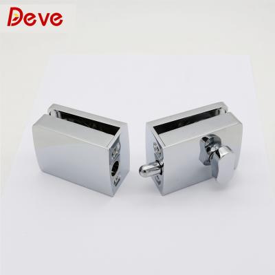 China Glass Glass Door To Polish Wholesale And Retail Commercial Mount Glass Door Lock for sale