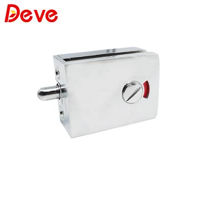 China zinc alloy in shower door bathroom stock lock for glass door lock for sale