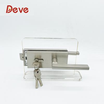 China Glass to Entry Glass Zinc Alloy Factory Door Lockset Security Safe Doors Lock for sale