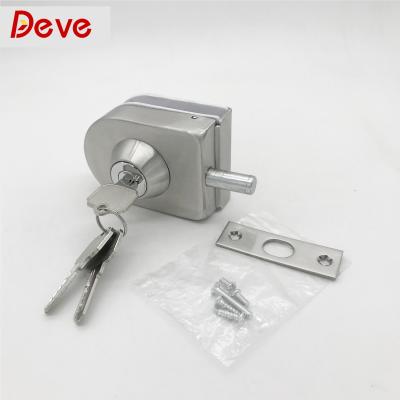 China Glass to Cylinder Glass Mortise Keys High Quality Brass Door Lock Glass Locks for Shower Glass Door for sale