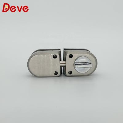 China Glass To Glass Door Lock Price Guangdong Good Quality Frameless Glass Hardware for sale