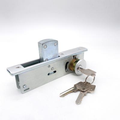 China High Strength Aluminum Hook Mortise Lock Framed Glass Door Lock for sale