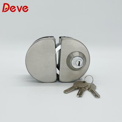 China Glass to Glass Front Door Lock Hardware of Glass Door Lock Factory Store for sale