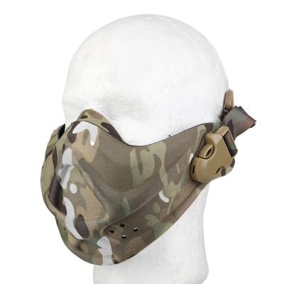 China Outdoor/Shooting Outdoor Military Hunting Protective Mask/Emersongear Camouflage Tactical/Daily Stylish Lightweight Tactical Half Face Protection for sale