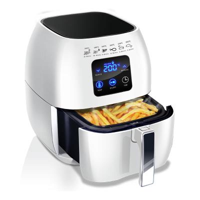 China Household New Arrival Electric Air Fryer Oven Digital Display Control Smart Deep Air Fryer With Air Fryer Liners for sale