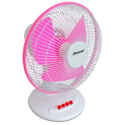 China Hotel Spot Home Office Dormitory Fan Small Fan Hot Selling Plastic Desktop Fan for sale