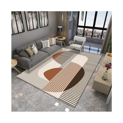 China Non-slip Household Living Room Transfer Custom Printed Flooring Crystal Pile Carpet for sale