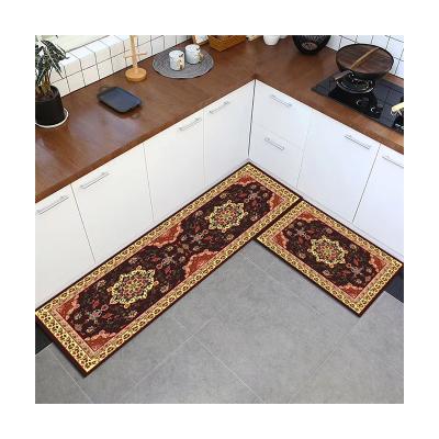 China Washable Europe Floor Cover 3d Digital Printing Mat Custom Design Door Mats Kitchen Mat for sale