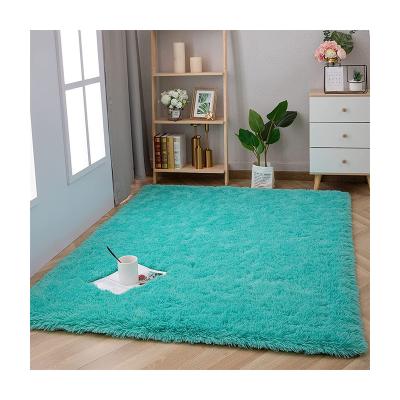 China Wholesale Home Decor Non-Slip Indoor Sponge Fluffy Non-Slip Area Rugs For Living Room for sale