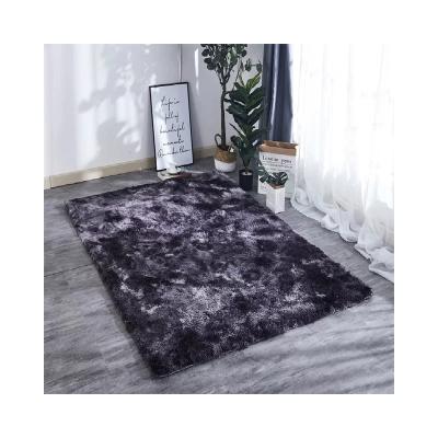 China Long Blanket Non-Slip Fluffy Fluffy Rug Polyester Shaggy Pile Blanket For Nursery Room Fuzzy Plush Rug for sale