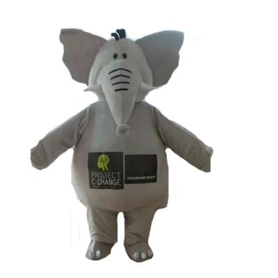 China 100% Soft Plush Elephant Costume Mascot for sale