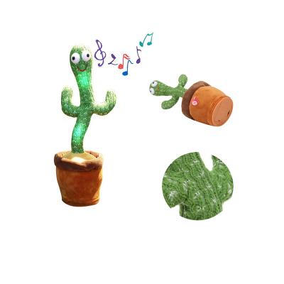 China Talking Plush Dancing Cactus Toy for sale