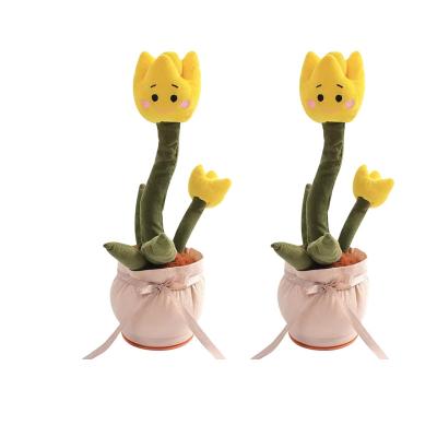 China Funny Plush Talkie Dancing Cactus for sale