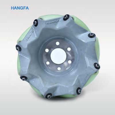 China Construction Material Shops 12 Inch 650kg Payload Heavy Duty Mecanum Omni Wheel for sale