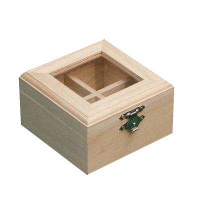 China 2019 Tea Recyclable Hot Selling Polished Wooden Box for sale