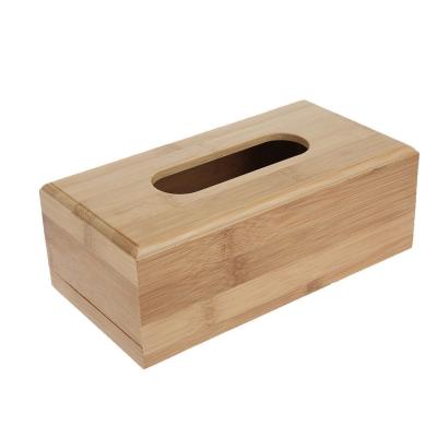 China Minimalist Unfinished Natural Wood Tissue Box Lid Holder for sale