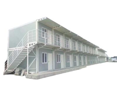 China 100% Wateproof 40 Ft Light Weight Modern Soundproof Two Bedroom Flat Pack Container House Customized for sale