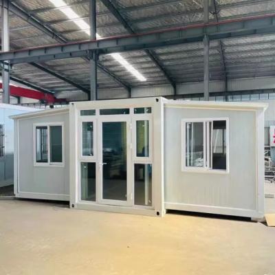 China 100% Wateproof Lightweight Soundproof European Wholesale Mobile Prefab Modern Slide Out Expandable Folding Container House For Sale for sale