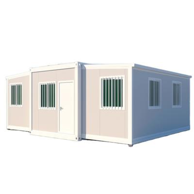 China 100% Soundproof Price Light Weight Prefab Ready Modular Home 40ft Wateproof Quick Assemble Expandable Folding Container House for sale