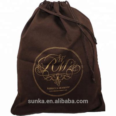 China Recyclable Custom Cotton Fabric Dust Bag For Handbags for sale