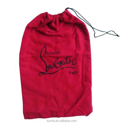 China Recyclable Cotton Fleece Dust Bag For Handbags And Shoes for sale