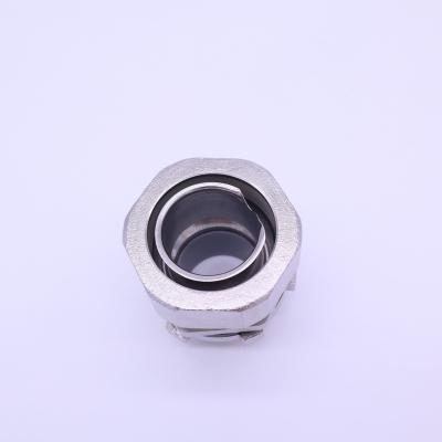 China Electric Cable Conduit Connector High Quality FTY Directly Sale Yeallion Stainless Steel Flexible Conduit Connectors for sale