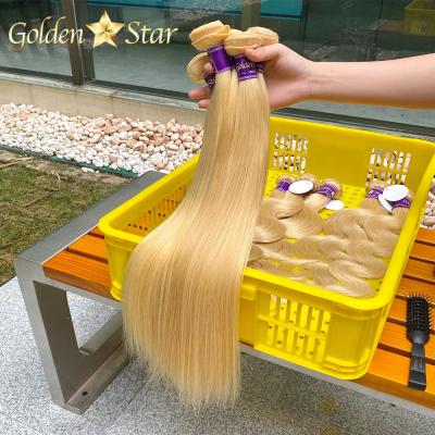 China Feature GD Cheap Natural Remy Virgin Human Hair Extensions,100 Hair Extension,613 Human Virgin Remy Hair Bundles For Black Women for sale