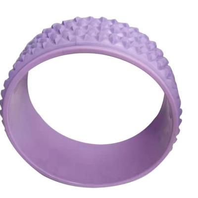 China Support Body When Yoga Poses Private Label Back Massage Roller 100% Eco No Glue Eva Yoga Wheel 13 Inch for sale