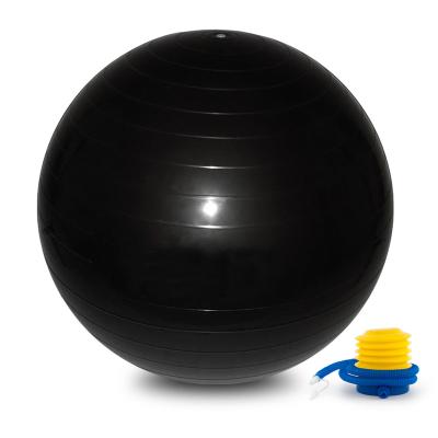 China Non-Toxic Balance Trainer Eco Black Exercise Yoga Ball for sale