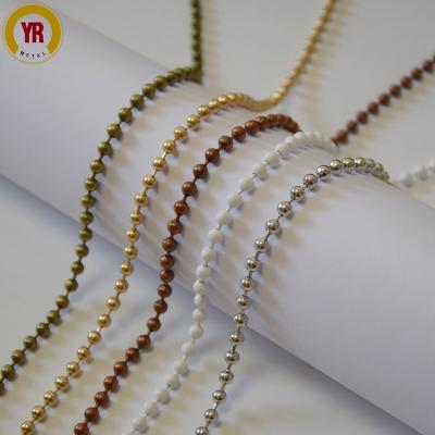 Chine Minimalist 4.5mm Metal Ball Chain Bead Chain Shade à vendre