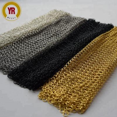 China Corrosion Resistance Wholesale Curtain Screen Metal Chainmail en venta