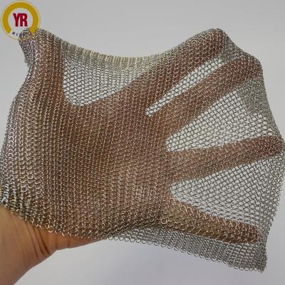 China Wholesale corrosion resistance stainless steel mesh 8inch chainmail ring mesh for sale