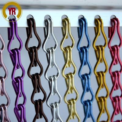 China Wholesale Metal Beautiful Living Room Chain Curtains for sale