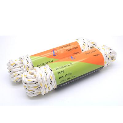 China High Quality Eco - Friendly Polypropylene Film Truck 3 Strands 4 Strands Twist Wrapping Rope for sale