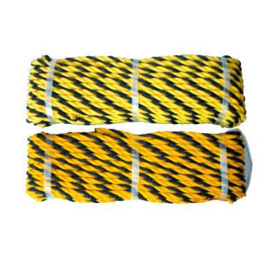 China Eco - Friendly PE Tiger Brand 3strand 4strand Twist Rope for sale