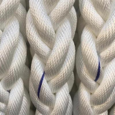 China 72mm x 220m high tensile high tensile 8 strand polypropylenepolyester blend rope, anchor rope for sale