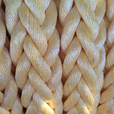 China Factory Supply High Strength 8 STRAND PP MOORING HAWK ROPE 80mm for sale