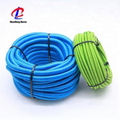 China Factory supply 10MM durable color sport rubber bungee cord and bungee cord for sale