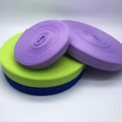 China Elastic colorful pp multifilament webbing, with cheaper price for sale