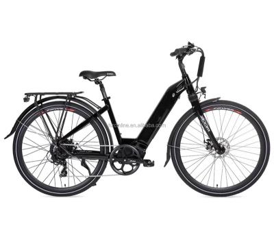 China Factory wholesale Kenda 27.5*2.2 tire electric bicycle disc brakes 7 speed aluminum alloy city e bike for adults for sale