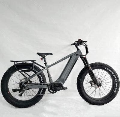 China Factory Aluminum Alloy Electric Bike 48V 1000W Tire Electric Bicycle 160N.m Torque Directly Mountain Electric Bike Full Fat Suspension for sale